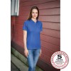 Womens Eclipse Pique Polos Model